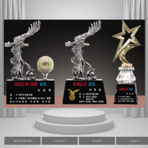 골프 크리스탈 상패(plaque2732)