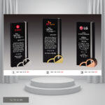크리스탈 감사패/공로패(plaque2742)