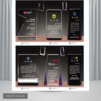 크리스탈 감사패/공로패(plaque2761)